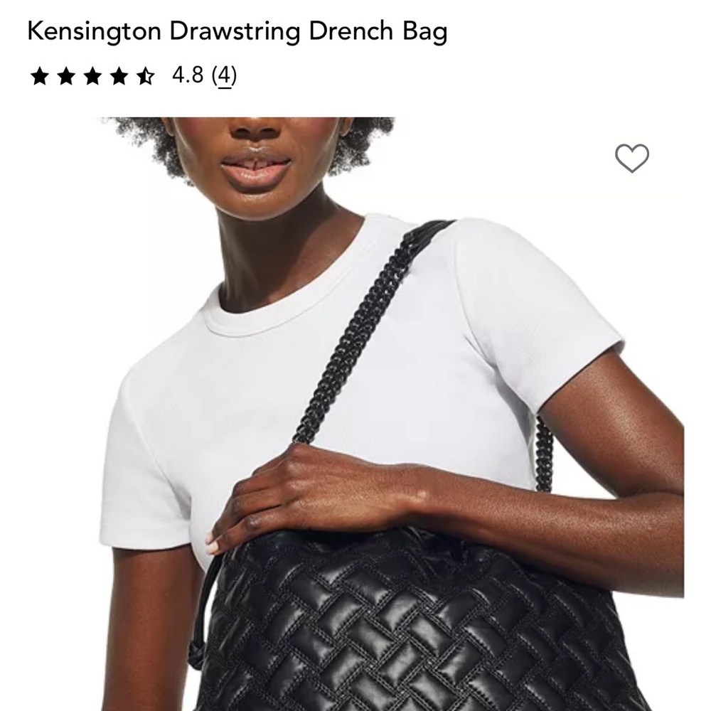 Kurt Geiger leather drawstring Kensington Bag - Picture 15 of 15